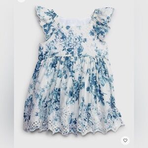GAP x LoveShackFancy Floral Eyelet Dress Size 3T